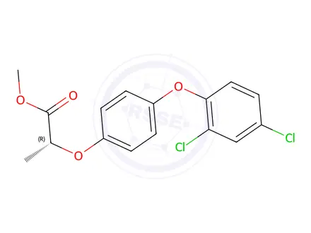 Chemical structure of Diclofop Impurity 4