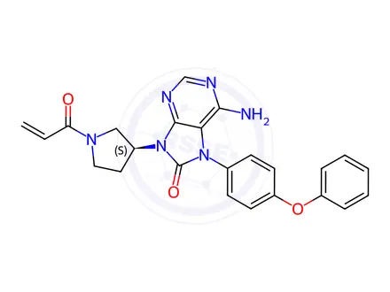 Chemical structure of Tolebrutinib Impurity 49