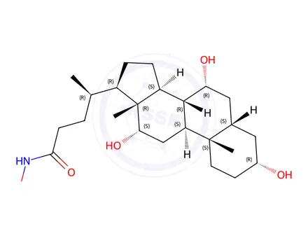 Chemical structure of cholylhydroxamic acid