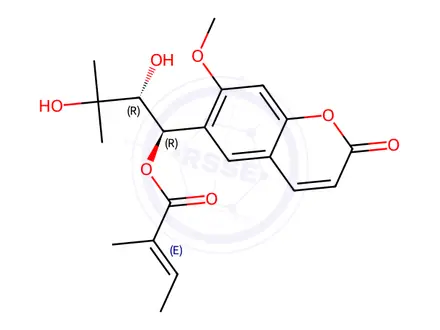 Chemical structure of Angelol H