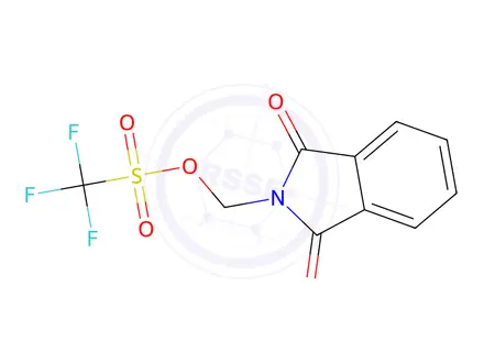 Chemical structure of (1,3-dioxoisoindolin-2-yl)methyl trifluoromethanesulfonate