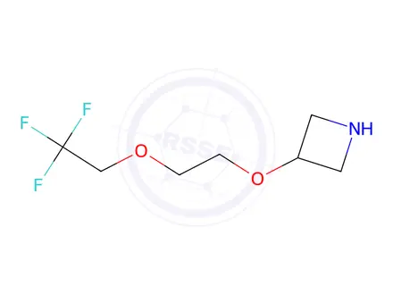 Chemical structure of 3-(2-(2,2,2-Trifluoroethoxy)ethoxy)azetidine