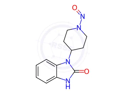 Chemical structure of N-Nitroso Pimozide EP Impurity A