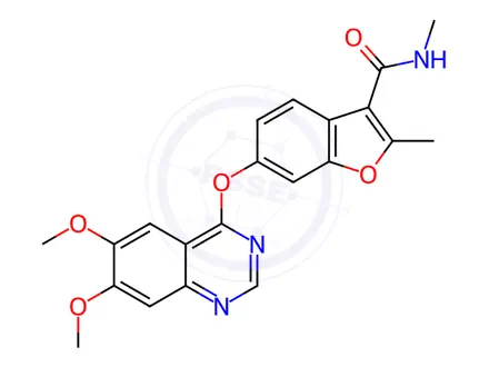 Chemical structure of Fruquintinib