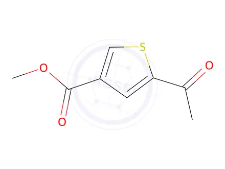 Chemical structure of Methyl 5-acetylthiophene-3-carboxylate
