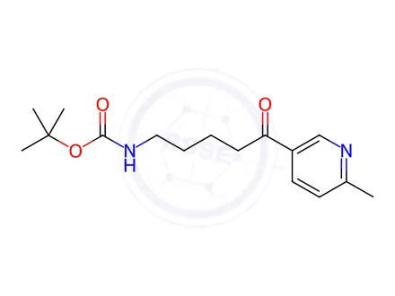 Chemical structure of tert-Butyl (5-(6-methylpyridin-3-yl)-5-oxopentyl)carbamate