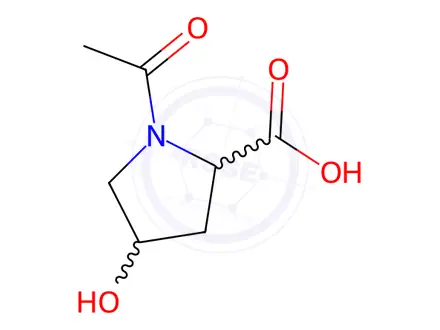 Chemical structure of Oxaceprol Impurity 3