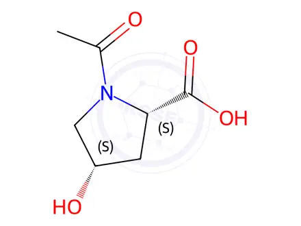 Chemical structure of Oxaceprol Impurity 1