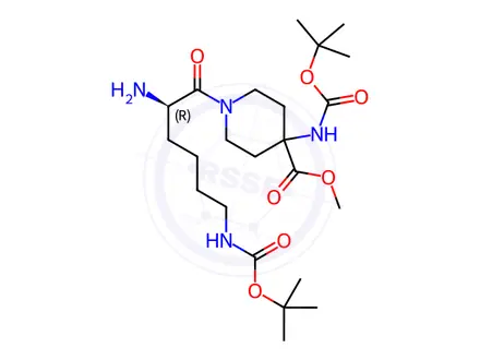 Chemical structure of Difelikefalin Acetate Impurity 110
