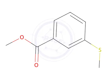 Chemical structure of Methyl 3-(methylthio)benzoate