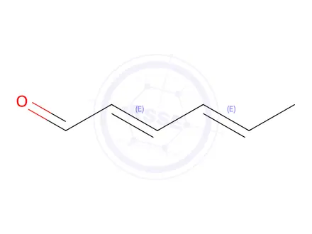 Chemical structure of Hexanal Impurity 44