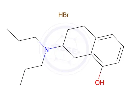 Chemical structure of rac-8-Hydroxy-2-dipropylaminotetralin Hydrobromide