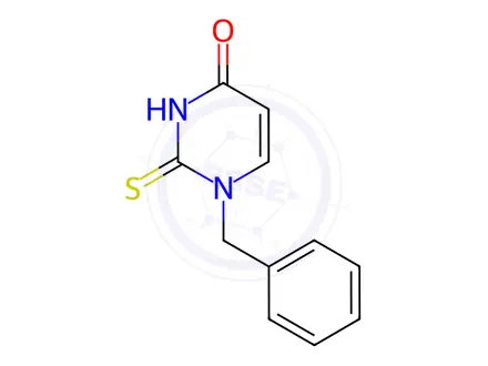 Chemical structure of Methylthiouracil Impurity 8