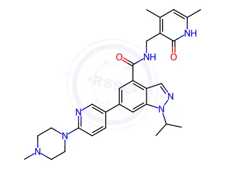 Chemical structure of GSK 343 Impurity 9