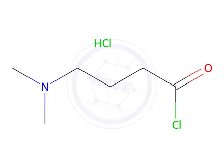 Chemical structure of 4-(Dimethylamino)butanoyl chloride hydrochloride
