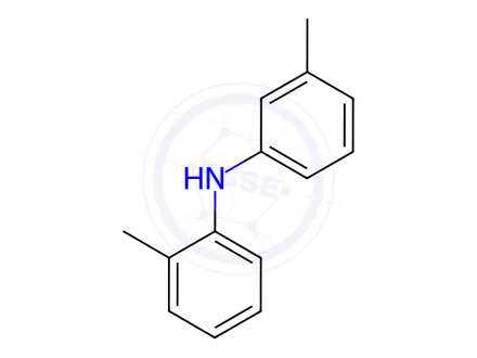 Chemical structure of 2-Methyl-N-(m-tolyl)aniline