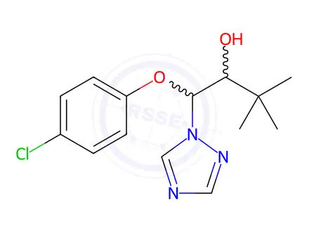Chemical structure of Triadimenol(mixture of isomers)