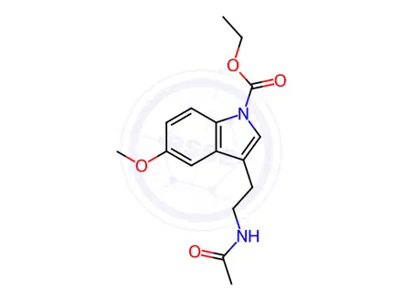 Chemical structure of N-Carboxylate Melatonin Ethyl Ester
