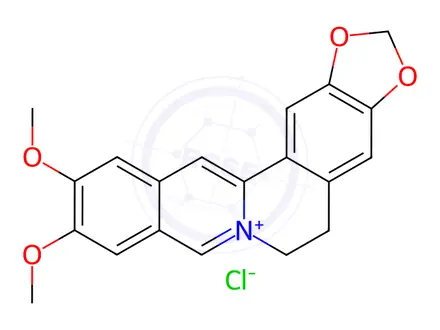 Chemical structure of Berberine Impurity 26 Chloride