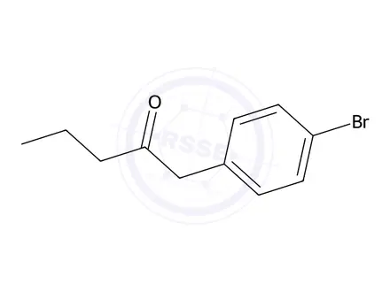 Chemical structure of 1-(4-Bromophenyl)pentan-2-one