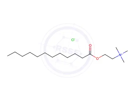 Chemical structure of Lauroylcholine Chloride
