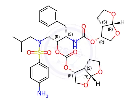 Chemical structure of Darunavir Impurity 65