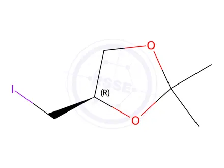 Chemical structure of (R)-4-Iodomethyl-2,2-dimethyl-[1,3]dioxolane