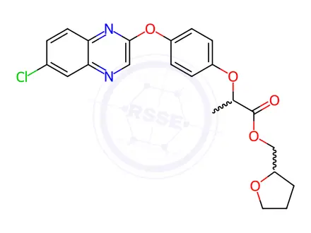 Chemical structure of Quizalofop-tefuryl