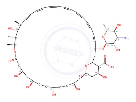 Chemical structure of Amphotericin B Impurity 18