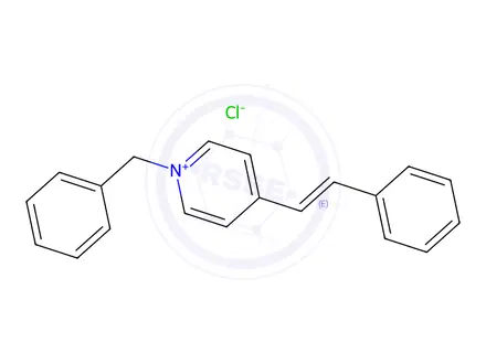 Chemical structure of N-benzyl-4-styrylpyridinium