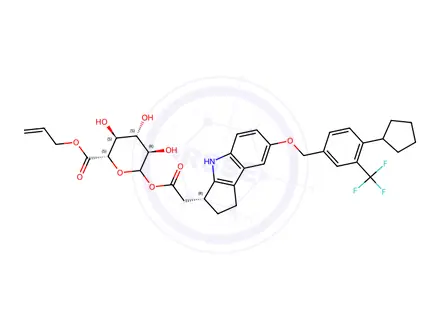 Chemical structure of Etrasimod Impurity 43