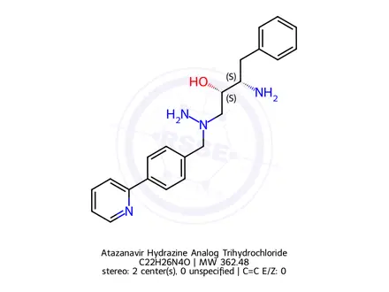 Chemical structure of Atazanavir Impurity 15