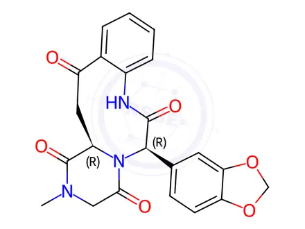 Chemical structure of Tadalafil EP Impurity H