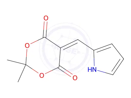Chemical structure of 2,2-DIMETHYL-5-(1H-PYRROL-2-YLMETHYLENE)-1,3-DIOXANE-4,6-DIONE