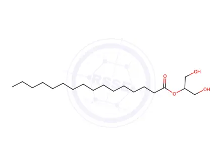 Chemical structure of 2-Palmitoyl-rac-glycerol