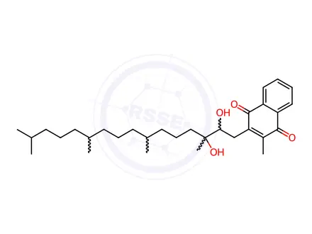 Chemical structure of Vitamin K1 Impurity 249