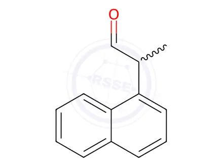 Chemical structure of 2-(1-Naphthyl)propionaldehyde