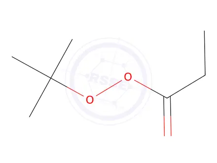 Chemical structure of Propaneperoxoic acid, 1,1-dimethylethyl ester