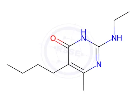 Chemical structure of Ethirimol