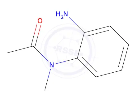 Chemical structure of N-(2-aminophenyl)-N-methylacetamide