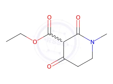 Chemical structure of Ethyl 1-Methyl-2,4-dioxopiperidine-3-carboxylate