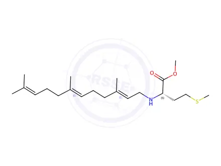 Chemical structure of Farnesyl-Met-OMe