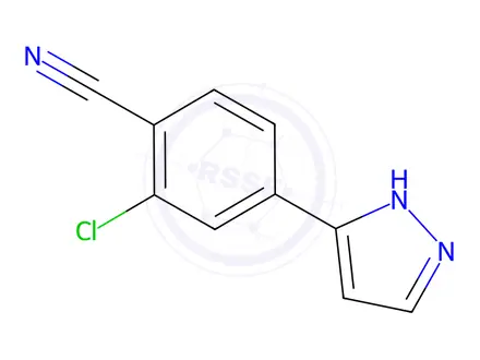Chemical structure of Darolutamide Impurity 1
