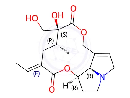 Chemical structure of Usaramine