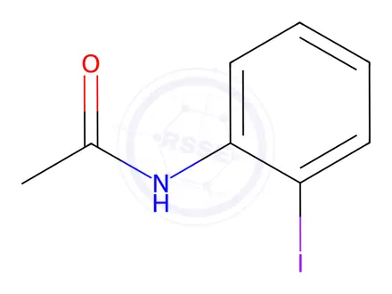 Chemical structure of N-(2-Iodophenyl)acetamide