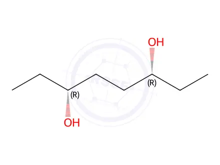 Chemical structure of (3R,6R)-3,6-Octanediol
