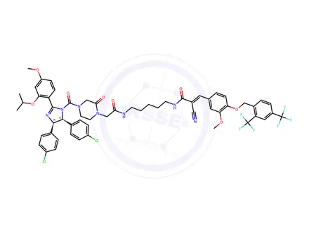 Chemical structure of PROTAC ERRα Degrader-2