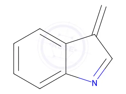 Chemical structure of 3-methyleneindolenine
