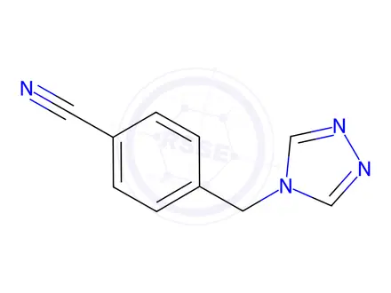 Chemical structure of 4-(4-Cyanobenzyl)-1,2,4-triazole