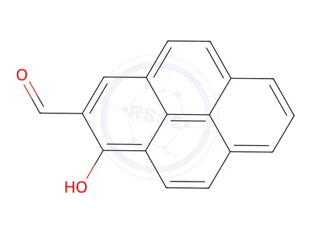 Chemical structure of 1-Hydroxypyrene-2-carbaldehyde